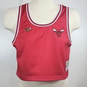 MITCHELL & NESS Cropped Chicago Bulls Jersey size M